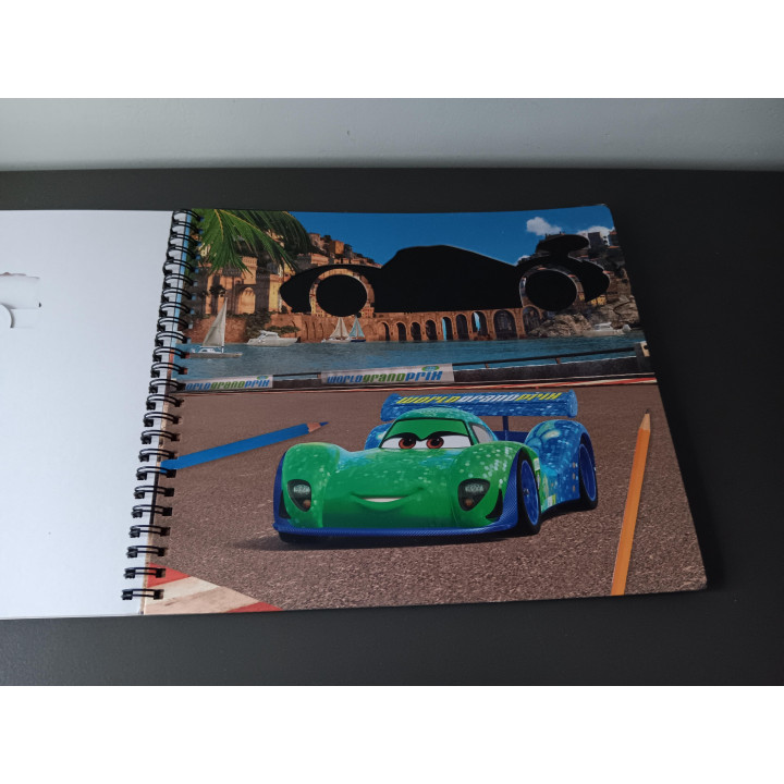 Disney Cars sjabloonboek teken kleurboek | Angelique’s Kringloop