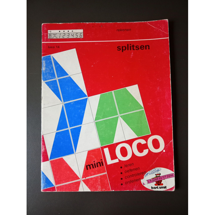 Mini Loco Splitsen Rekenen Boekje