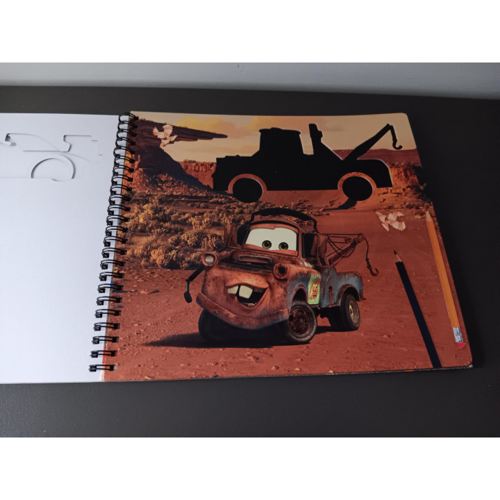 Disney Cars sjabloonboek teken kleurboek | Angelique’s Kringloop