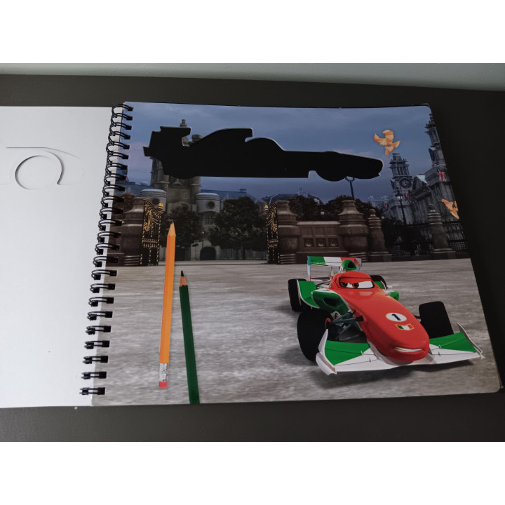 Disney Cars sjabloonboek teken kleurboek | Angelique’s Kringloop
