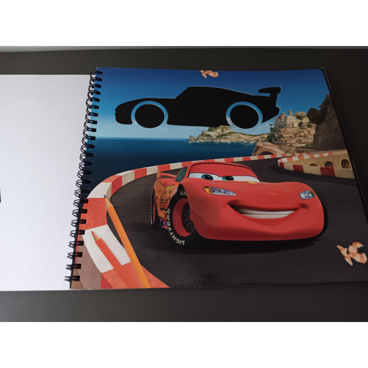 Disney Cars sjabloonboek teken kleurboek | Angelique’s Kringloop
