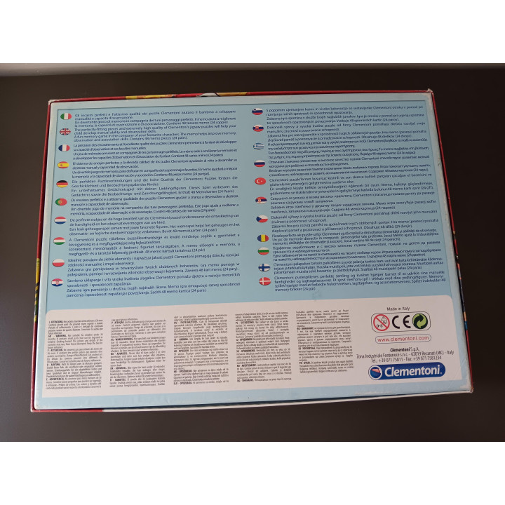 Disney Cars - 3 Puzzels + Memory Spel (Clementoni)