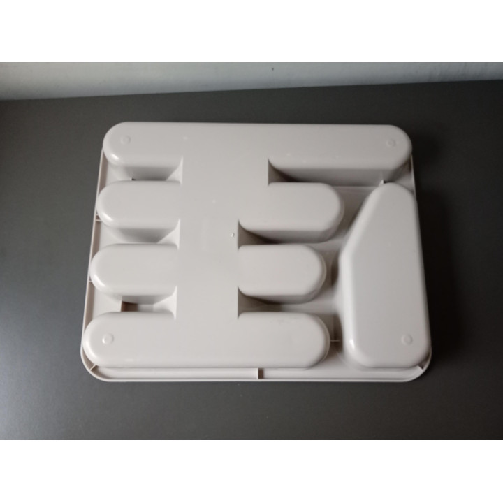 Bestekbak/lade organizer kunststof beige
