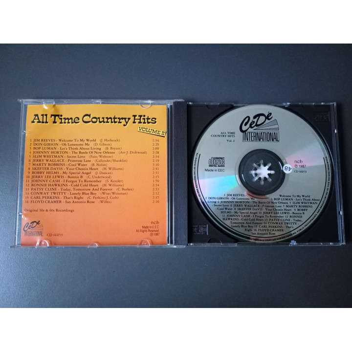 All Time Country Hits Volume II CD