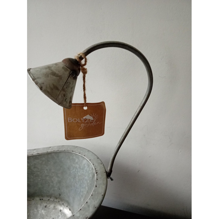 Decoratief metalen badkuip plantenbak met douche Boltz Garden