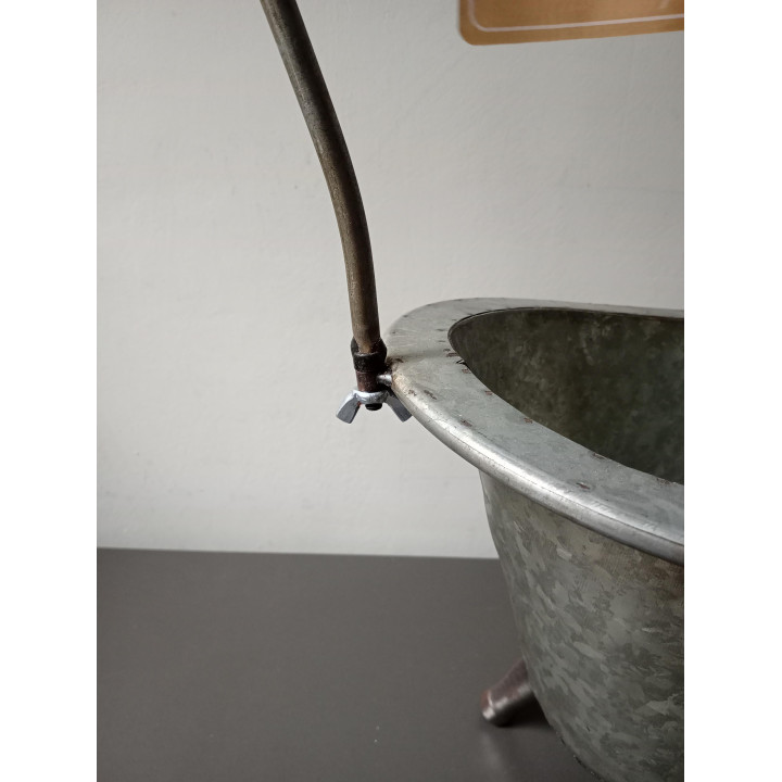 Decoratief metalen badkuip plantenbak met douche Boltz Garden