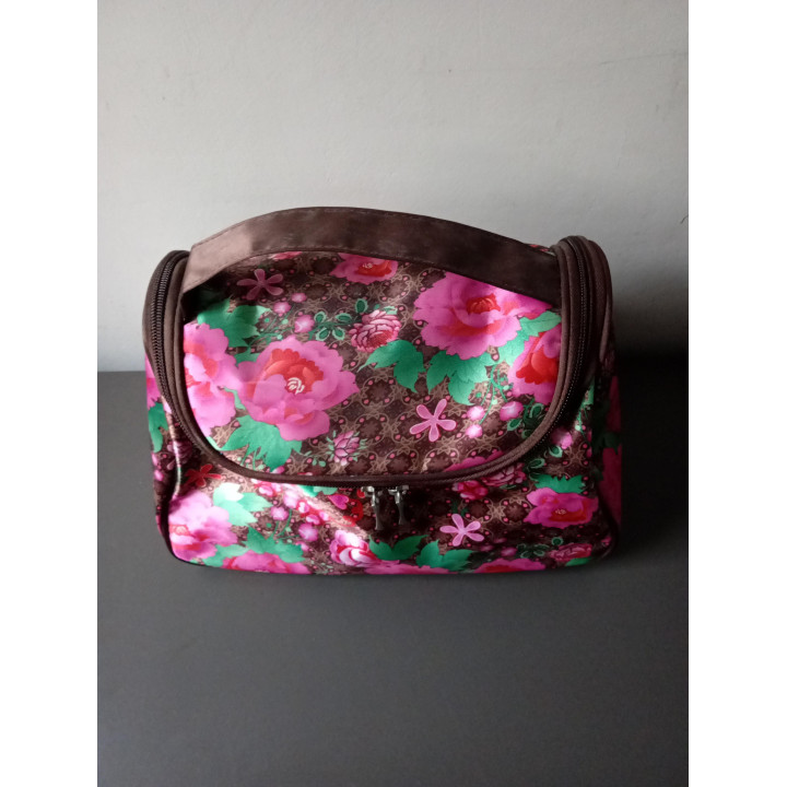 True Spirit toilettas bloemen roze make-up tas