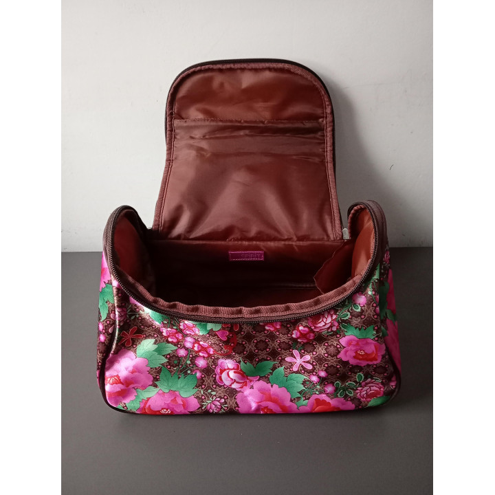 True Spirit toilettas bloemen roze make-up tas