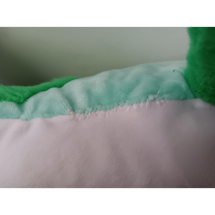 Groene dolfijn knuffel 45 cm