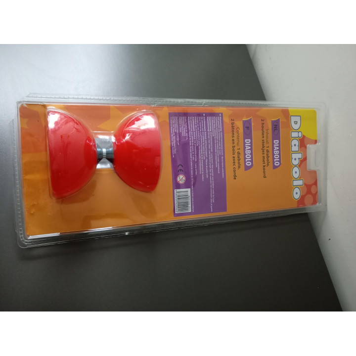 Diabolo set met houten stokjes | Angelique’s Kringloop