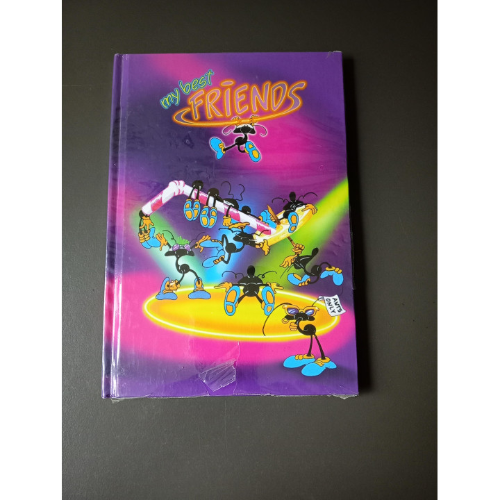 My Best Friends vriendenboekje paars | Angelique’s Kringloop