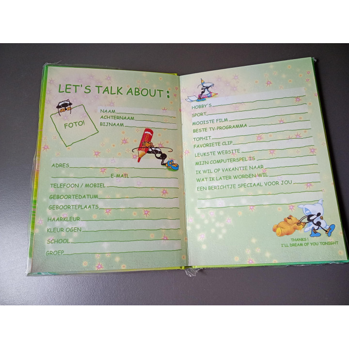 My Best Friends vriendenboekje paars | Angelique’s Kringloop