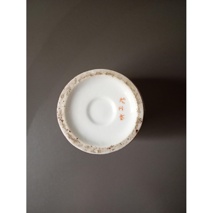 Vintage handgeschilderde Satsuma stijl vaas | Angelique’s Kringloop