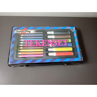 SummerPlay tekenset kleurpotloden en waskrijt | Angelique’s Kringloop
