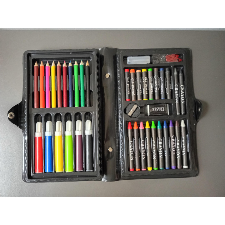 SummerPlay tekenset kleurpotloden en waskrijt | Angelique’s Kringloop