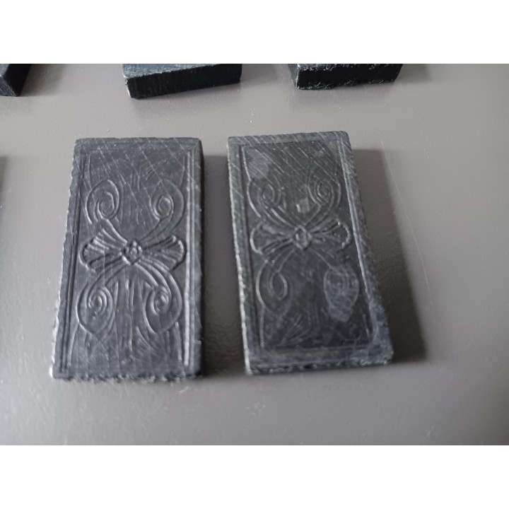 Houten Domino - Set in Schuifkistje (Vintage, compleet)