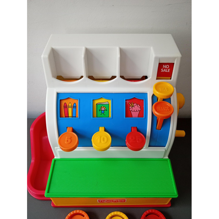 Fisher-Price speelgoed kassa vintage | Angelique’s Kringloop