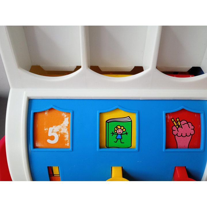 Fisher-Price speelgoed kassa vintage | Angelique’s Kringloop