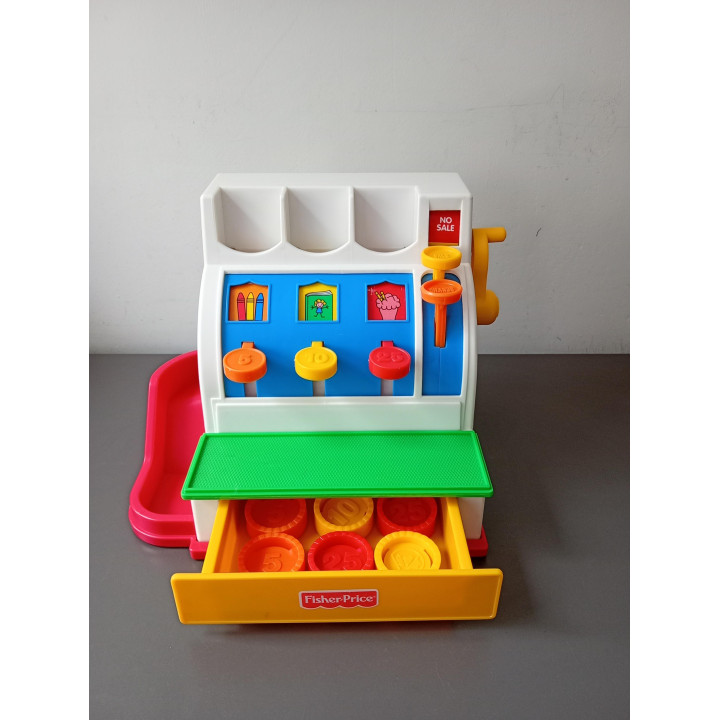 Fisher-Price speelgoed kassa vintage | Angelique’s Kringloop
