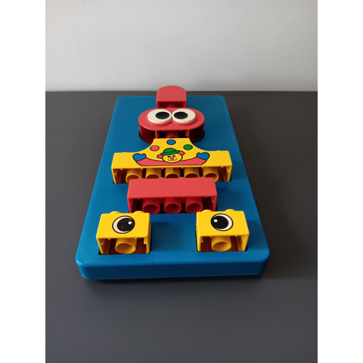 Duplo Clown Bouwset met Blauwe Grondplaat - Compleet