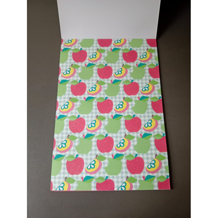 Scrapbook papierblok fruit thema | Angelique’s Kringloop