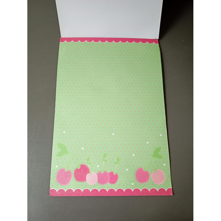 Scrapbook papierblok fruit thema | Angelique’s Kringloop