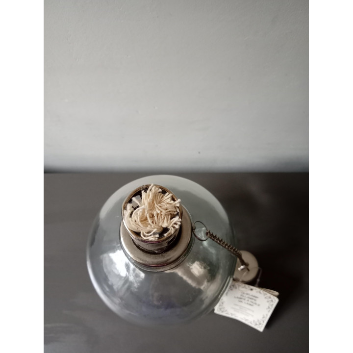 Glazen olielamp Living | Angelique’s Kringloop