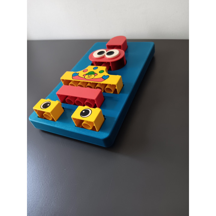 Duplo Clown Bouwset met Blauwe Grondplaat - Compleet