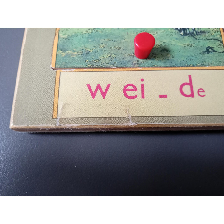 Leesplankje puzzelspel aap noot mies | Angelique’s Kringloop