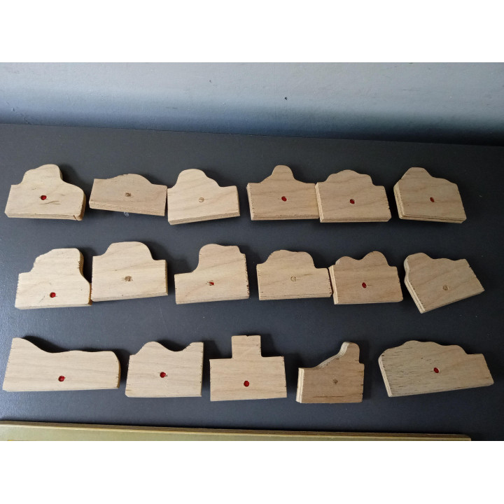 Leesplankje puzzelspel aap noot mies | Angelique’s Kringloop