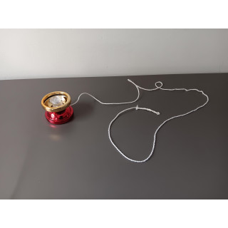 Jojo - Rood/Goud (met touw)