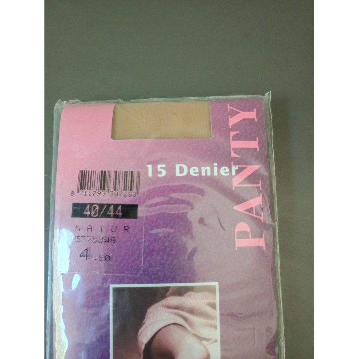 V&D panty 15 denier naturel 40/44 | Angelique’s Kringloop