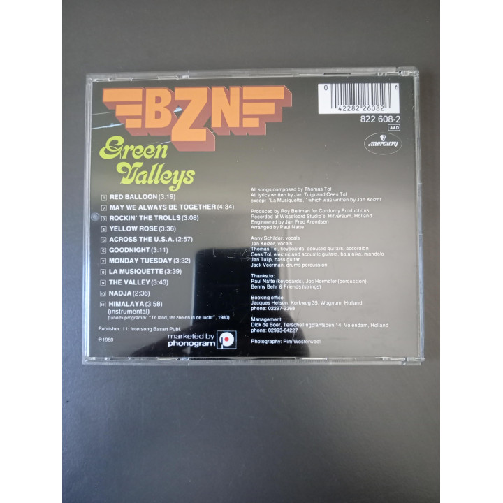 BZN Green Valleys cd | Angelique’s Kringloop