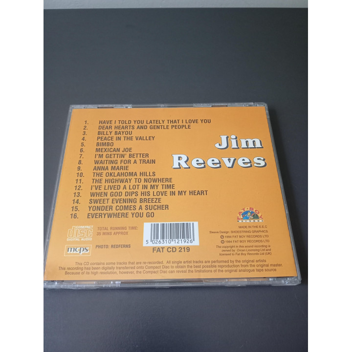 Jim Reeves I’m Gettin’ Better cd | Angelique’s Kringloop