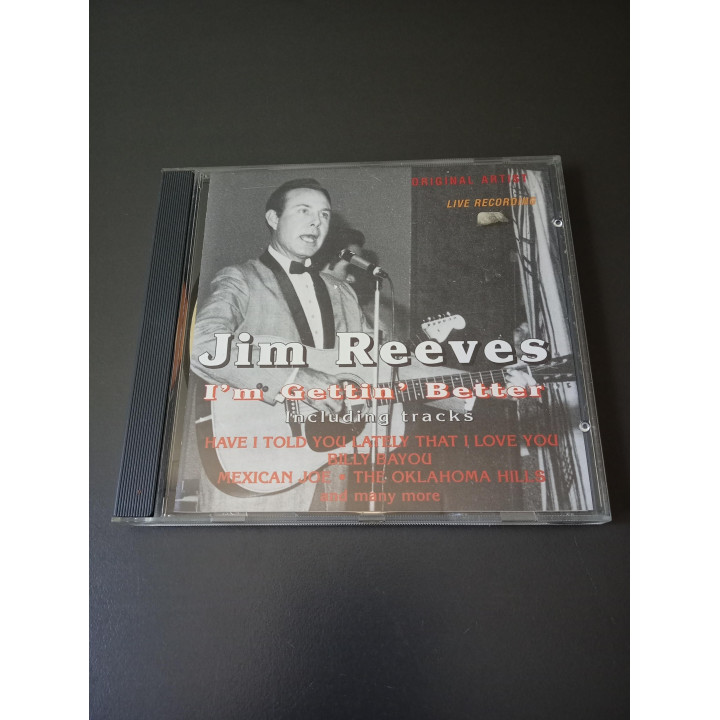 Jim Reeves I’m Gettin’ Better cd | Angelique’s Kringloop