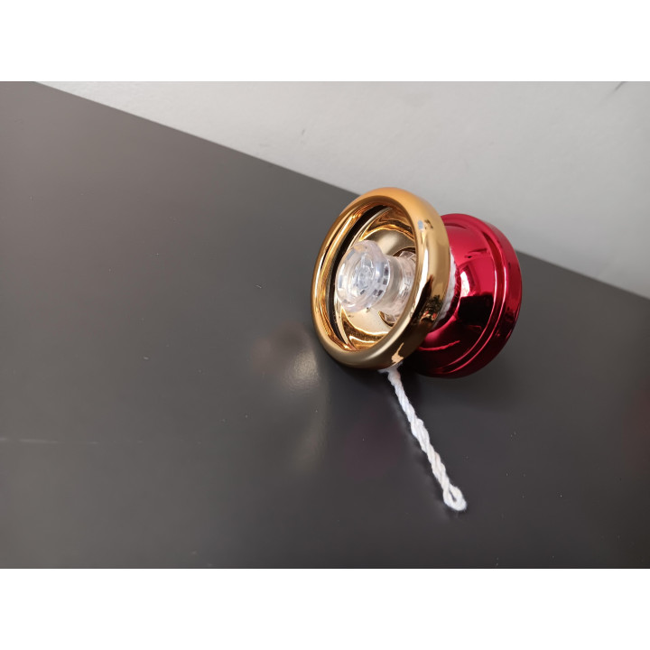 Jojo rood goud met touw | speelgoed | Angelique’s Kringloop