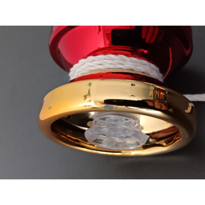 Klassieke jojo rood en goud