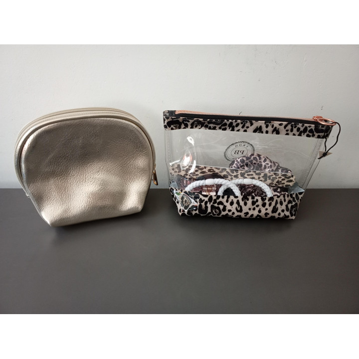 PB Beauty toilettas set luipaardprint | Angelique’s Kringloop