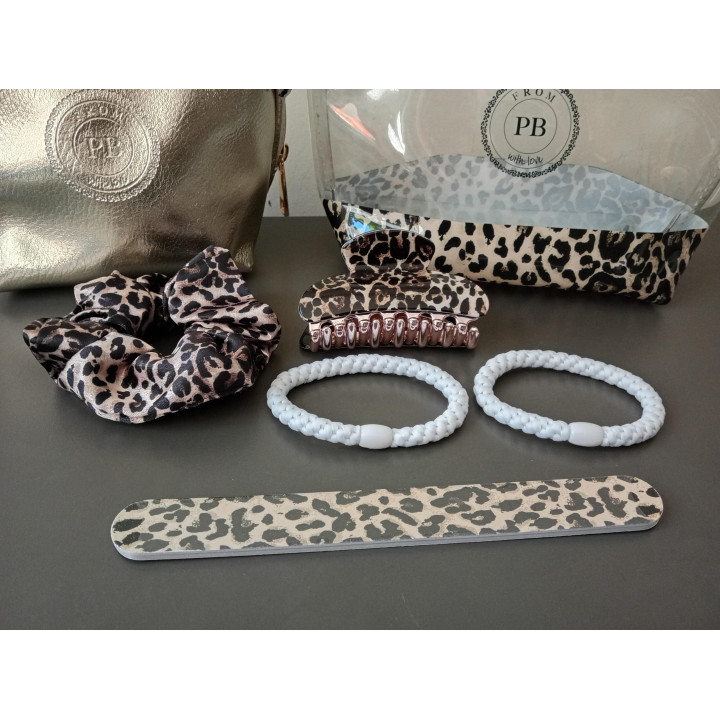 PB Beauty toilettas set luipaardprint | Angelique’s Kringloop