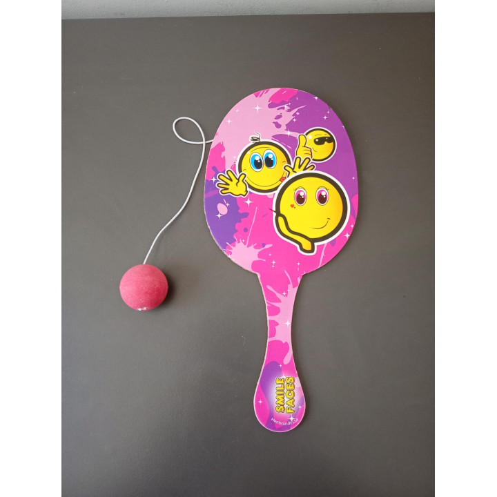 Houten racket met bal emoji | Angelique’s Kringloop