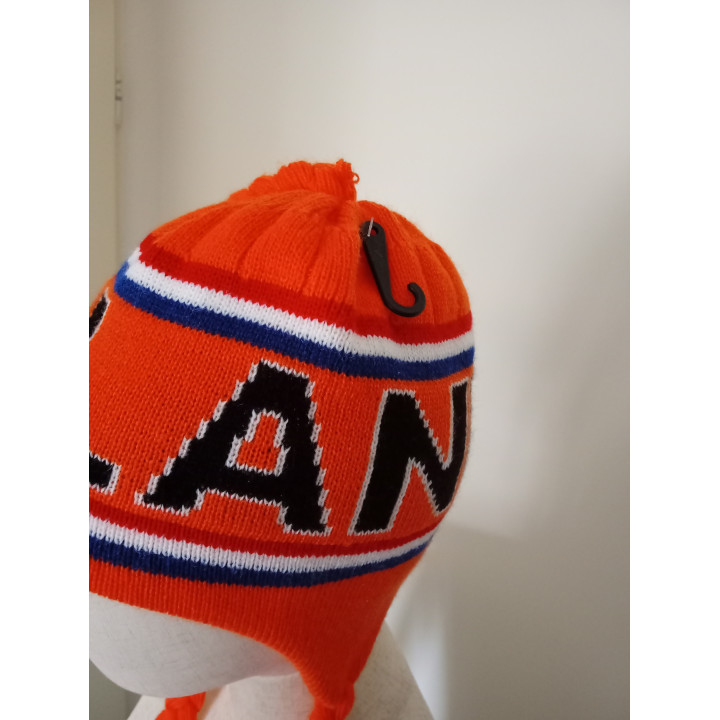 Holland Wintermuts met Vlechten Oranje | One Size