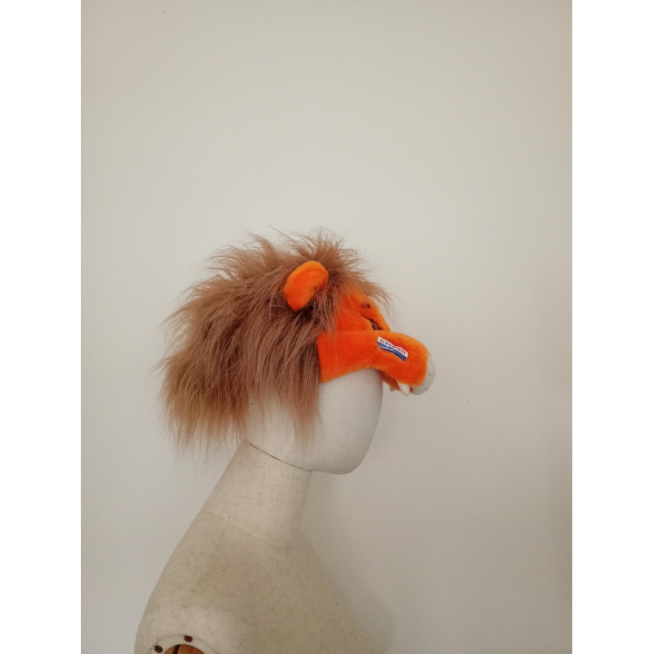 Vintage PTT Post Oranje Leeuwenmuts | Supportersmuts
