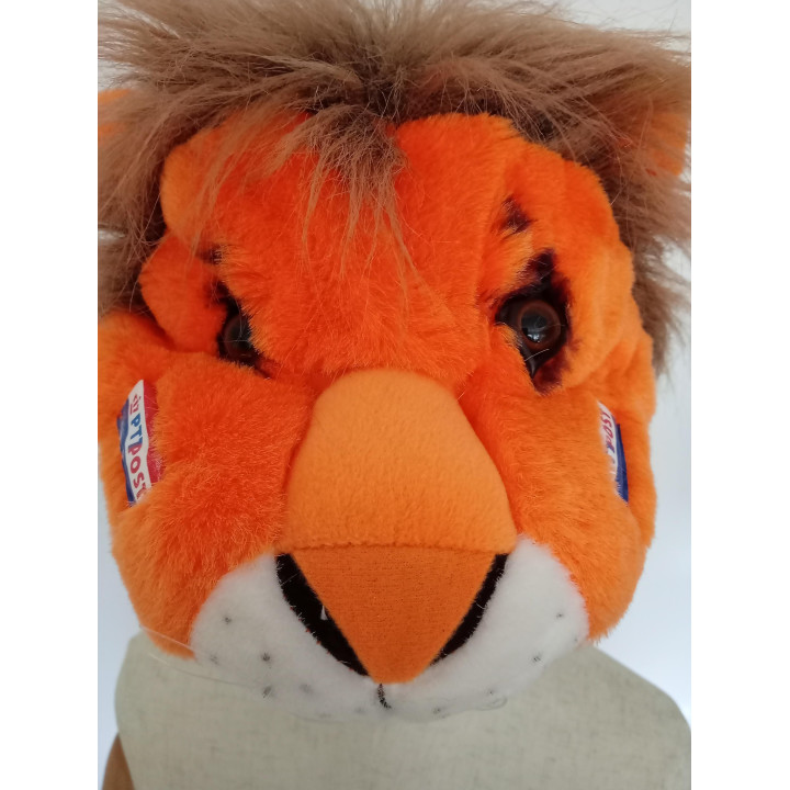 Vintage PTT Post Oranje Leeuwenmuts | Supportersmuts