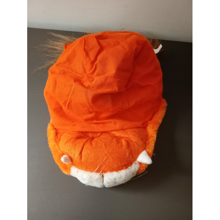 Vintage PTT Post Oranje Leeuwenmuts | Supportersmuts