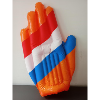 Opblaasbare Nederland Supporter Hand XXL | Oranje