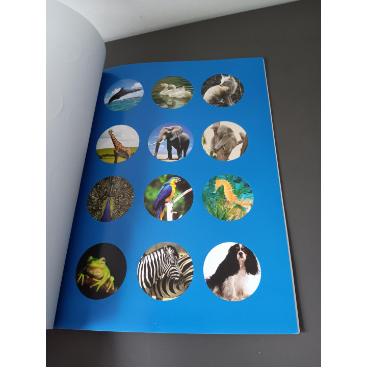 HEMA kleurboek met fotostickers dieren 3 tot 5 jaar