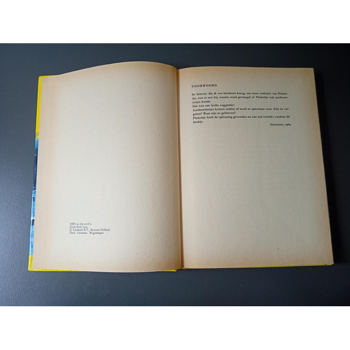 Pinkeltje en de Aardmannetjes - Dick Laan Hardcover
