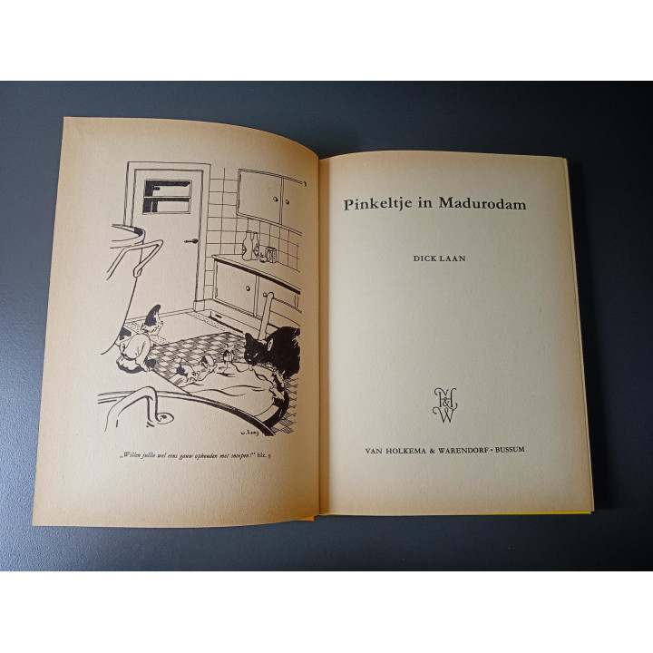 Pinkeltje in Madurodam - Dick Laan hardcover boek