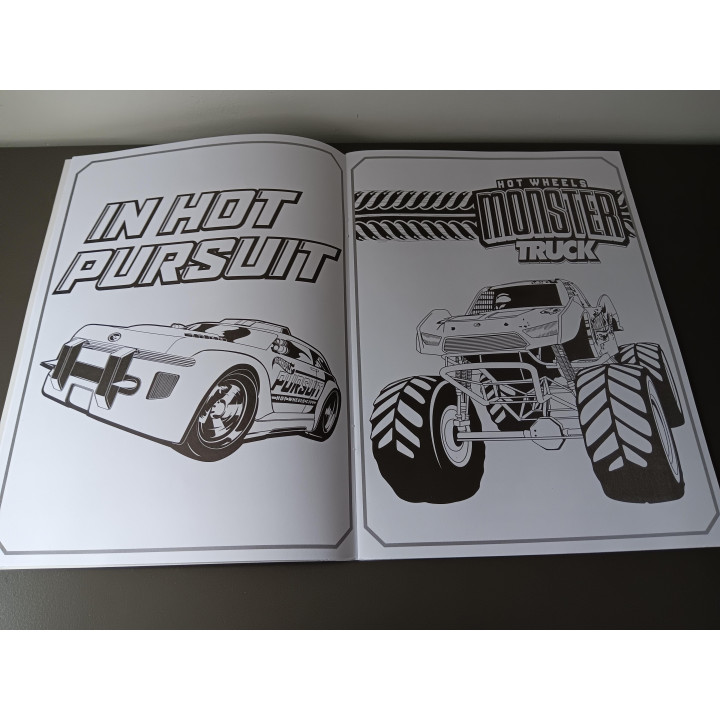 Hot Wheels kleurboek auto’s | kinderen | Angelique’s Kringloop