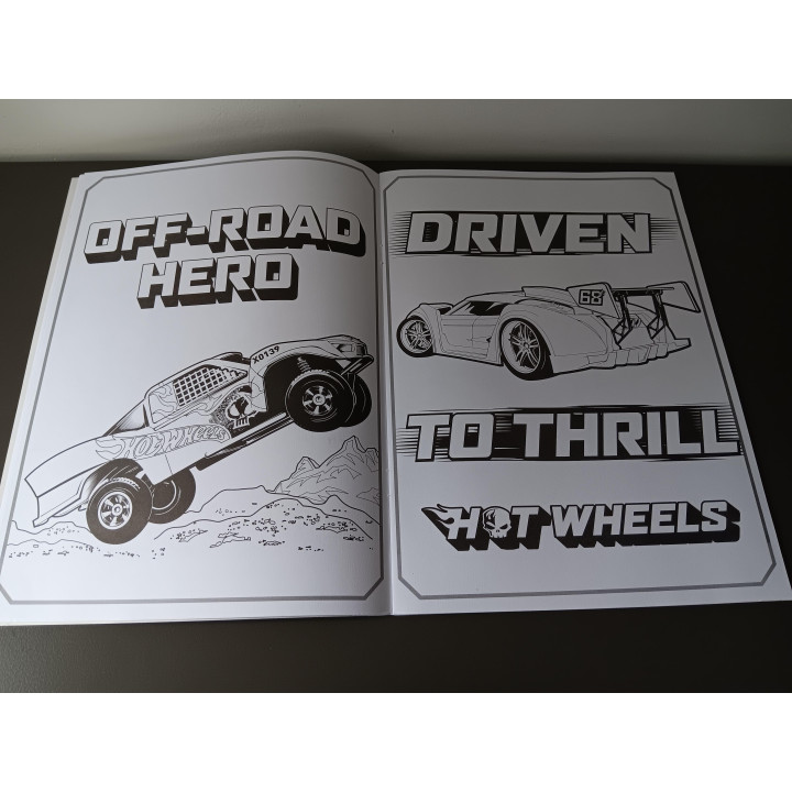 Hot Wheels kleurboek auto’s | kinderen | Angelique’s Kringloop